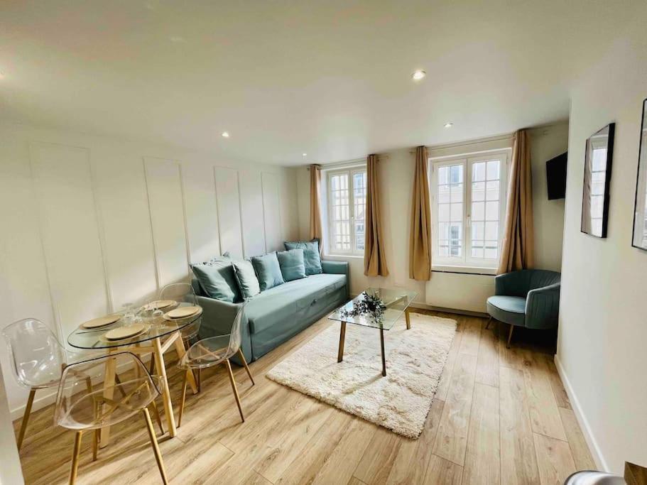 Les Iris Apartment Rouen Bagian luar foto